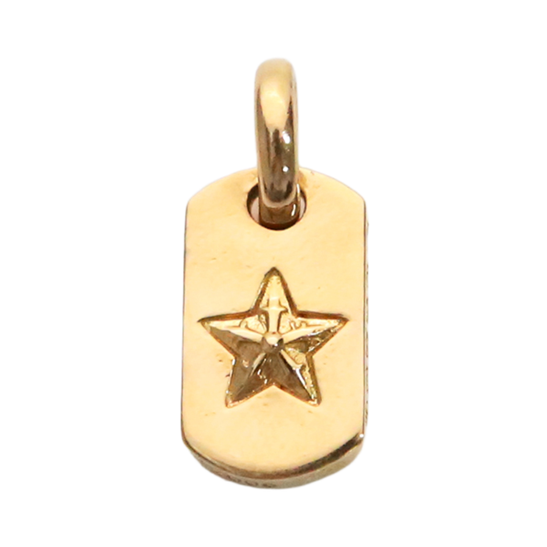 437010 Hansroom Chrome Hearts 22K Tiny Star Dogtag