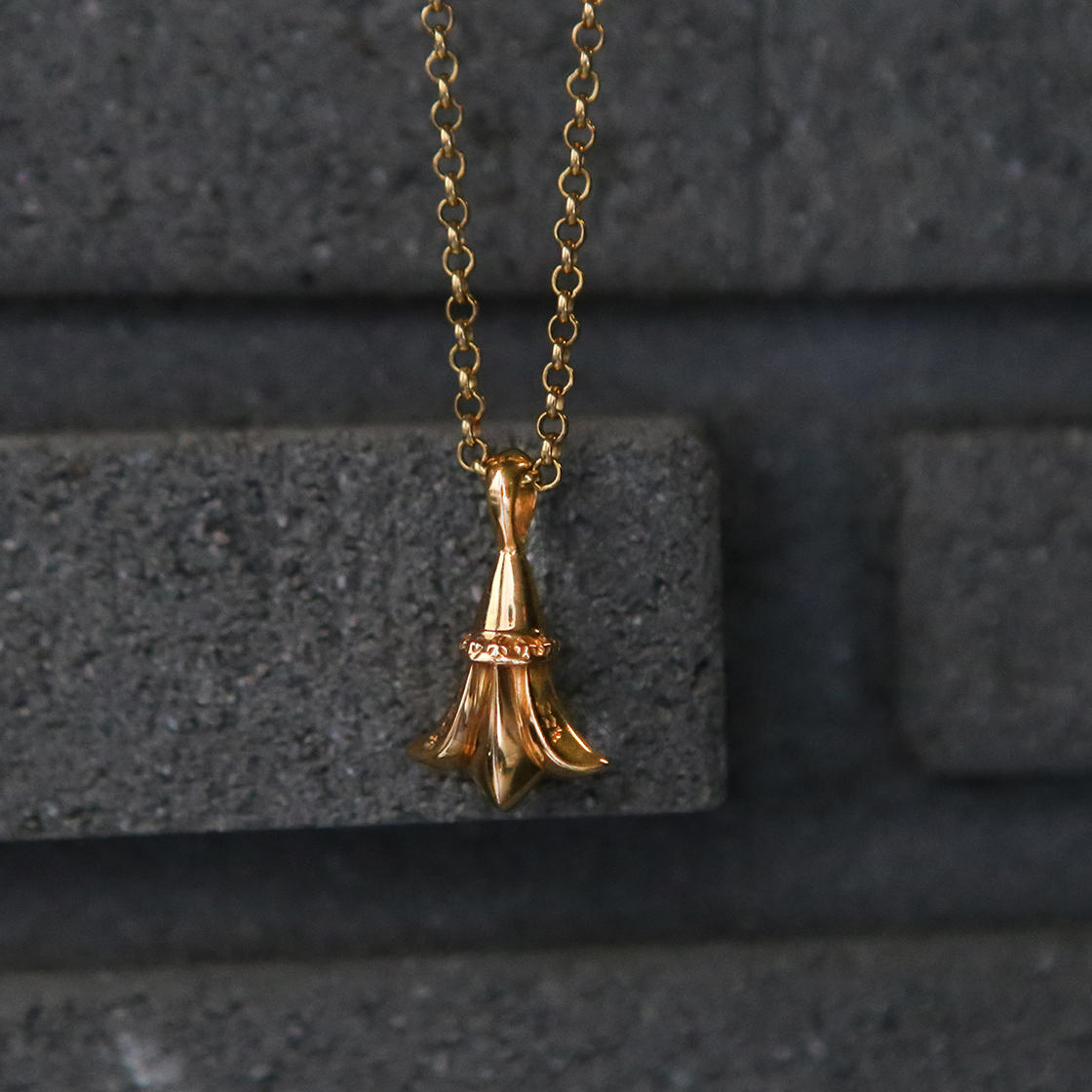 한스룸 크롬하츠 22K 타이니 크로스테일(Hansroom Chrome Hearts  22K Tiny CrossTail Charm) - 4