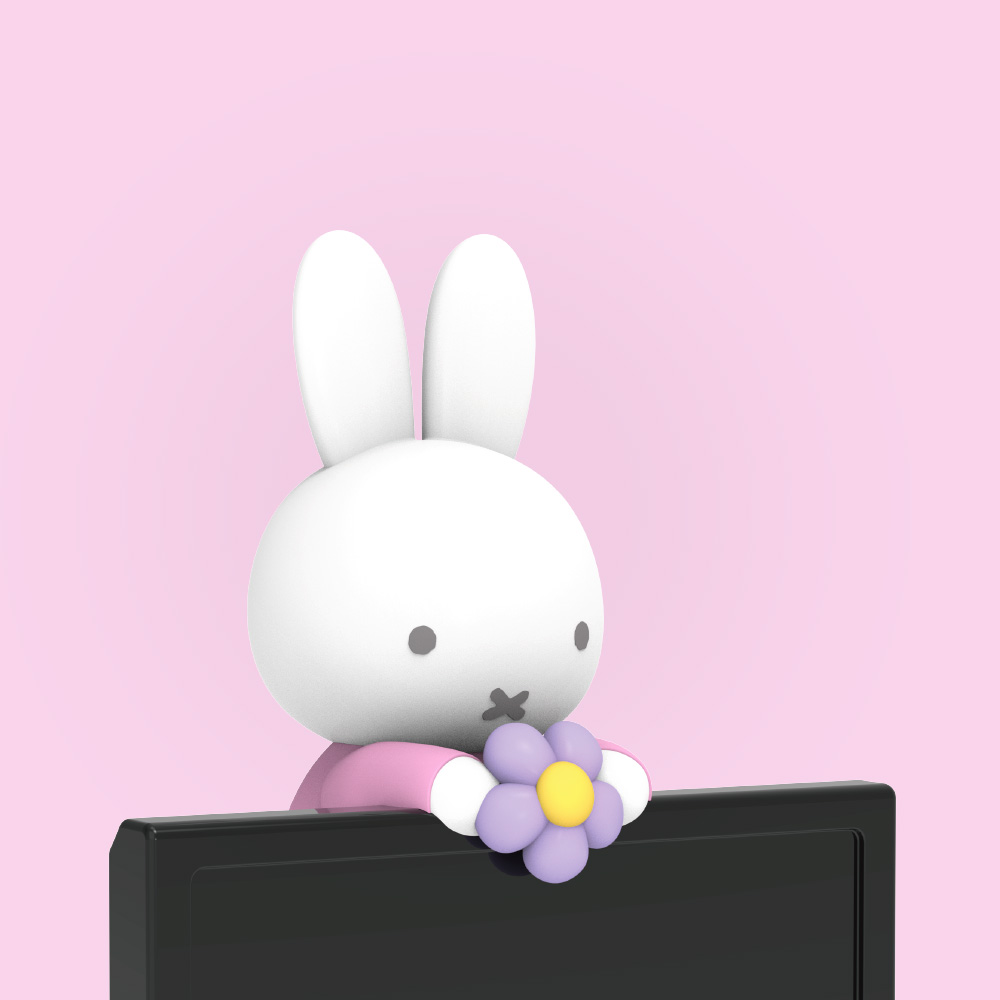 로이체 미피 모니터 걸이 피규어 방향제(Royche Miffy Monitor Screen Topper Figure Car & Home Fragrance) - 2