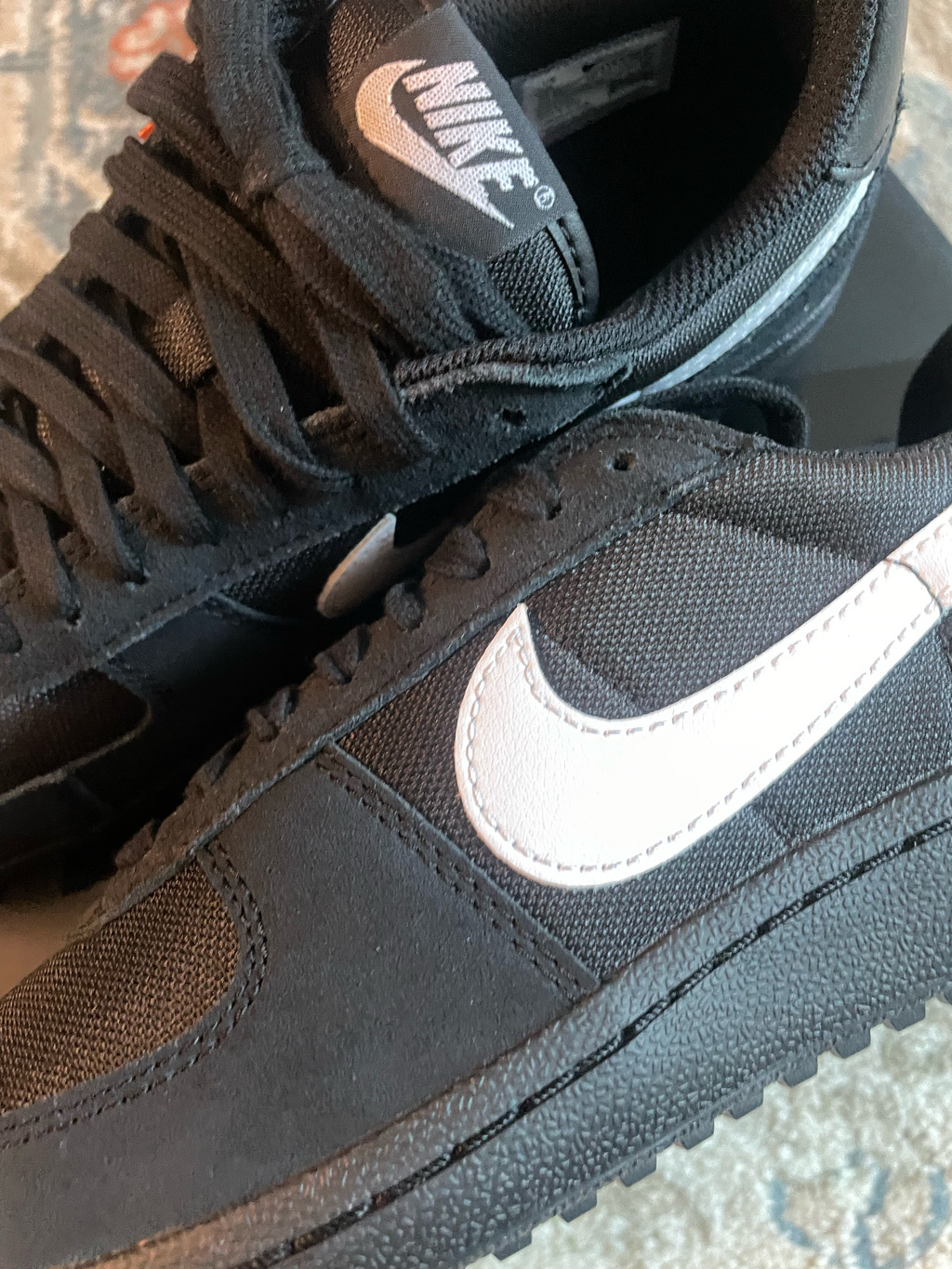 Nike Field General 82 Black White 착용 스타일 - 2