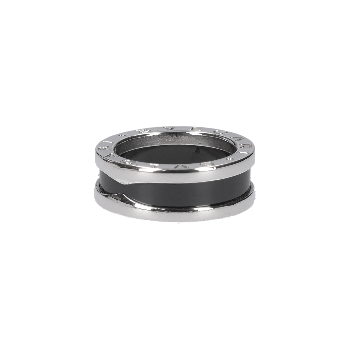 불가리 AN855770 비제로원 세이브더칠드런 링 블랙 세라믹 & 실버(Bulgari B.Zero1 Save the Children Ring in Black Ceramic & Silver) - 1