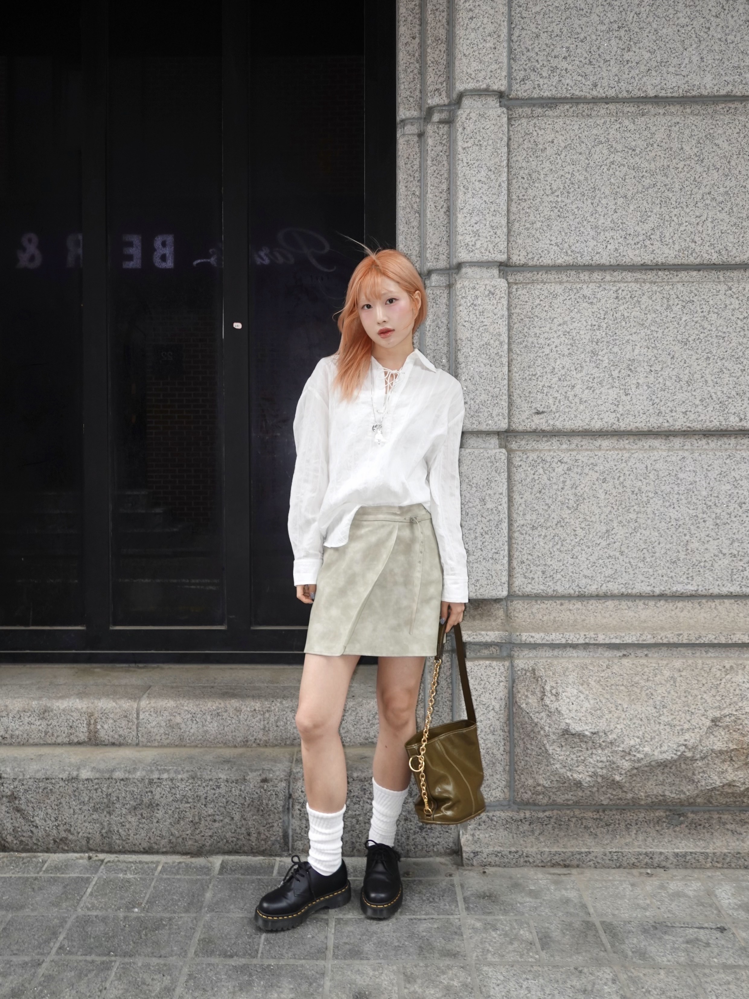 Dr. Martens 1461 Bex Black 착용 스타일 - 4