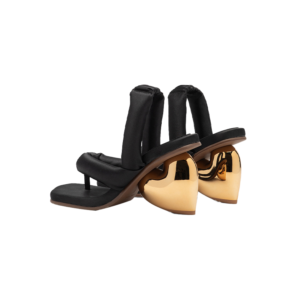 유메유메 러브 힐 여성 샌들 블랙(YUME YUME Love Heel Women'S Sandals Black) - 3