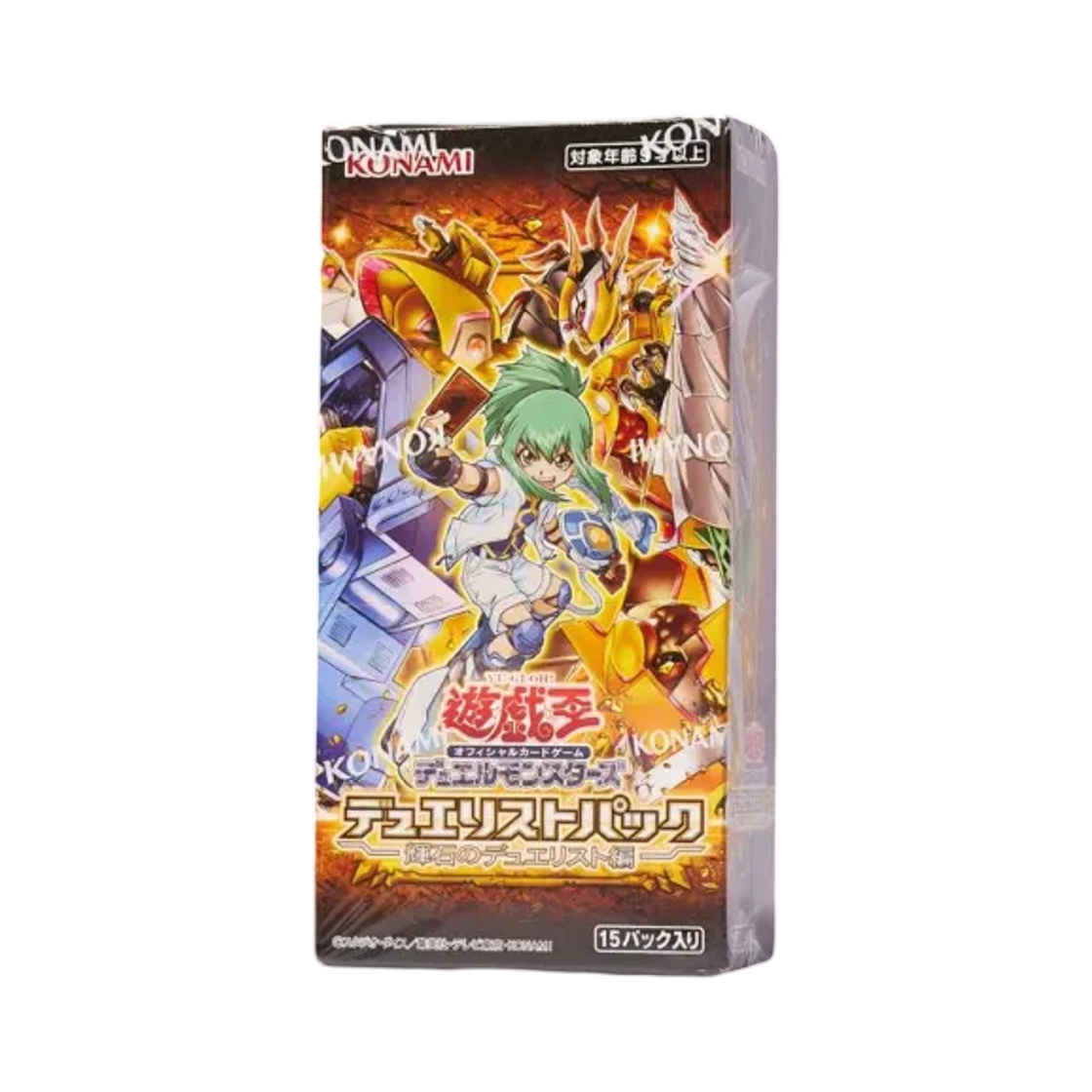 유희왕 OCG 듀얼 몬스터즈 휘석의 듀얼리스트 박스 (15팩/일어판)(Yu-Gi-Oh OCG Duel Monsters Duelist Pack Gemstone Duelists Box (Pack of 15/Japanese Ver.))