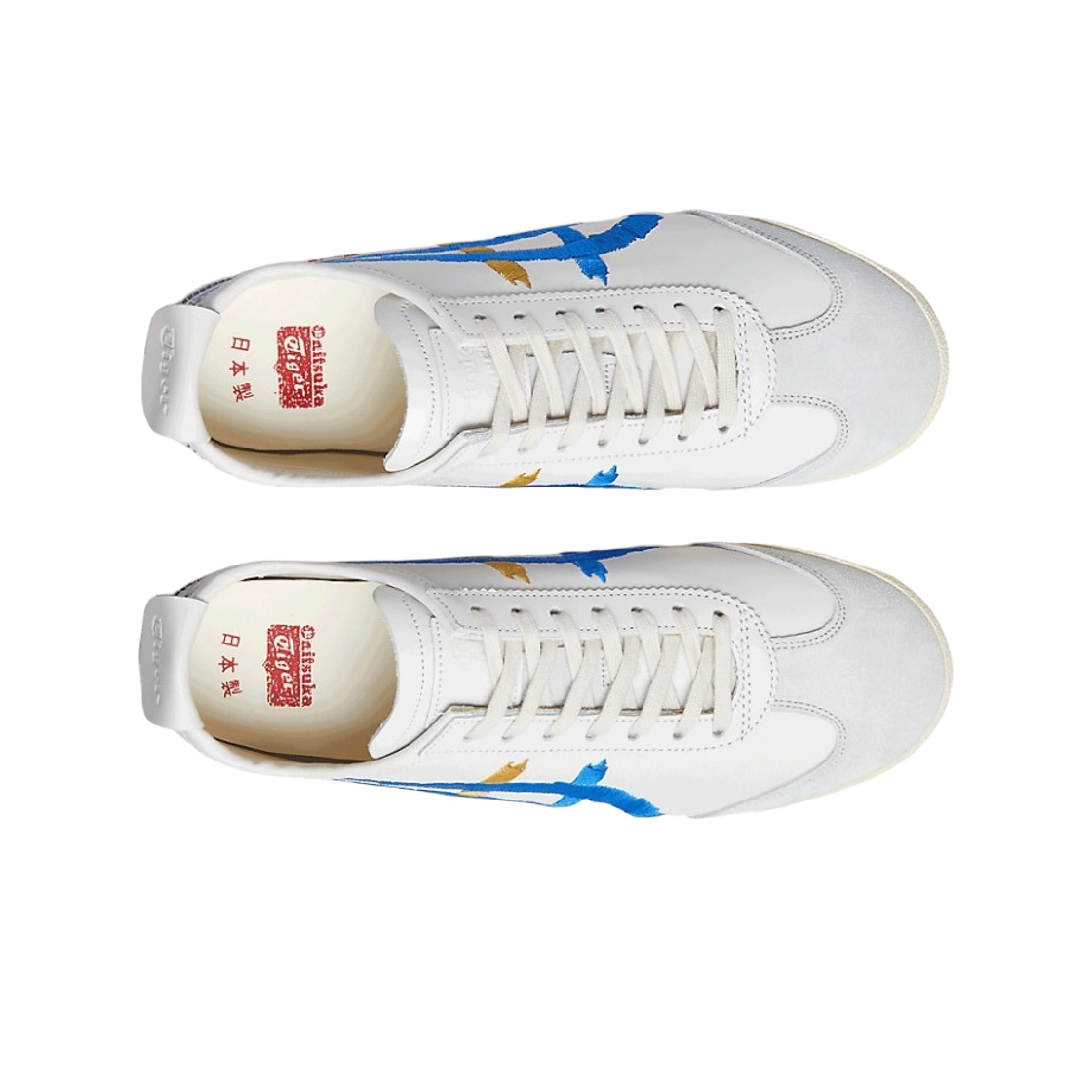 (W) 오니츠카 타이거 멕시코 66 디럭스 화이트 디렉투아 블루((W) Onitsuka Tiger Mexico 66 Deluxe White Directoire Blue) - 2