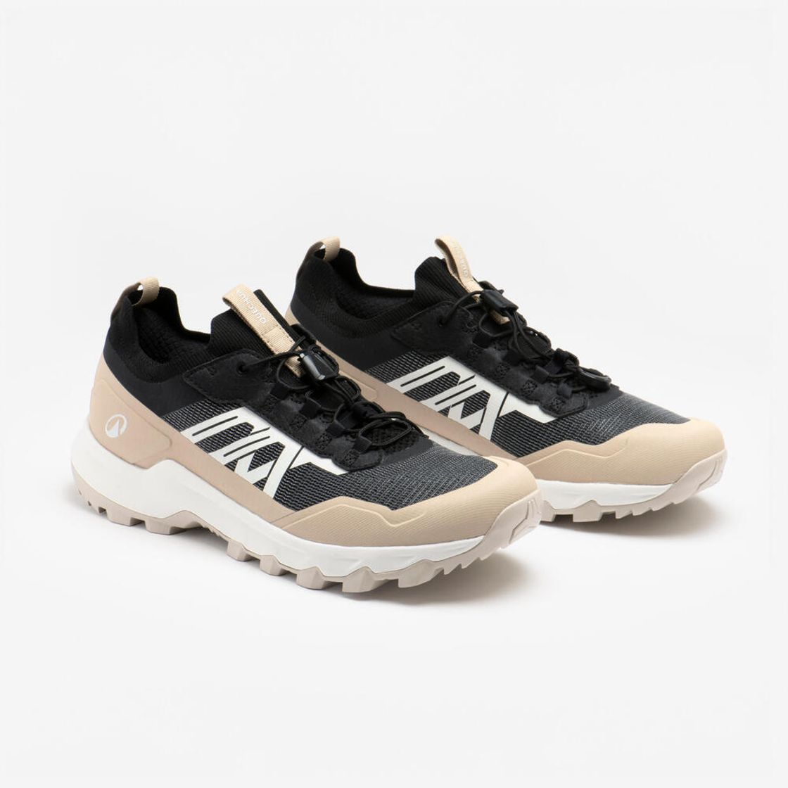 데카트론 남성 경량 단목 하이킹화 패스터 MH500 듄 베이지(DECATHLON Men's Lightweight Low Hiking Shoes Faster MH500 Dune Beige) - 2