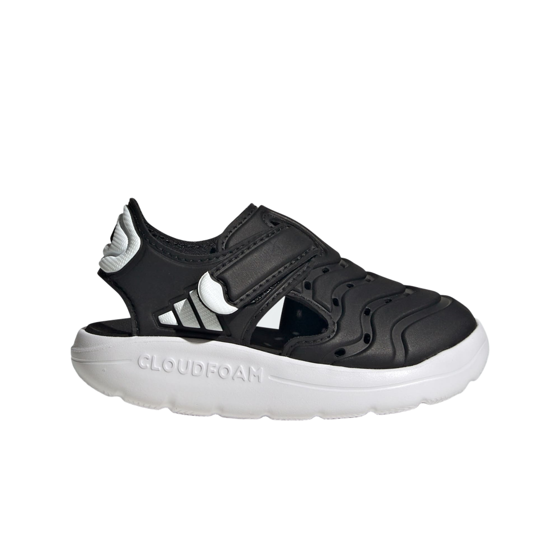 JP6998 (Infant) Adidas Water Sandal 2 Core Black Cloud White