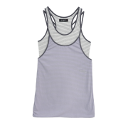 SOMSOC Eve Stripe Layered Long Sleeveless Mauve