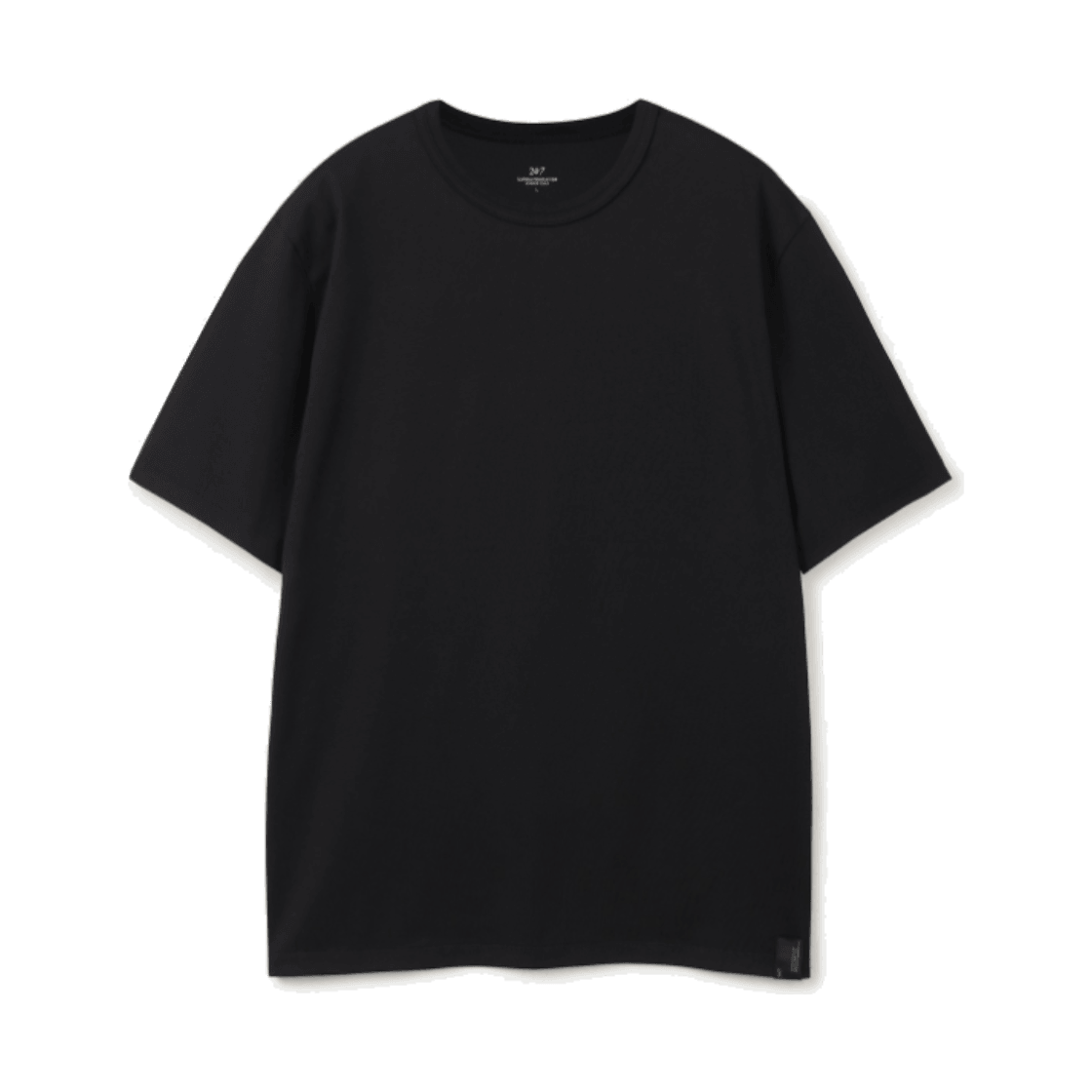 TMTAX26201BKX 24/7 Series Supima 40'S Askin Doubleness H/S Tee Black