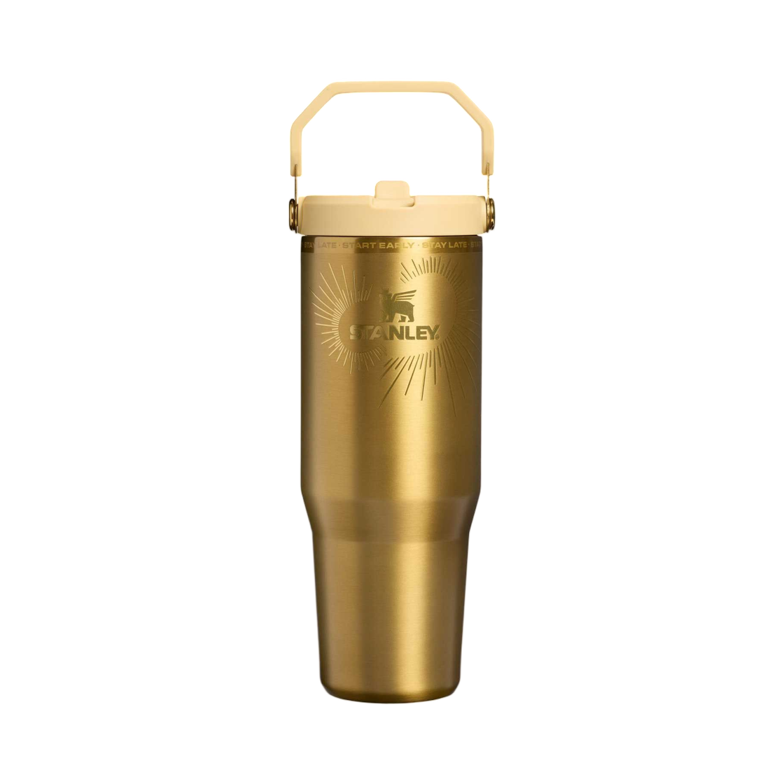 스탠리 x 메시 더 아이스플로우 플립 스트로우 2.0 텀블러 887ml 메시 레거시 골드(Stanley x Messi The IceFlow Flip Straw 2.0 Tumbler 887ml Messi Legacy Gold) - 2