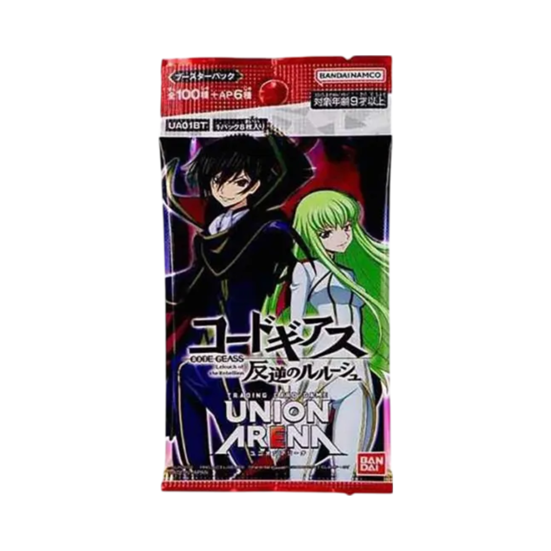 유니온 아레나 TCG 부스터 팩 코드 기어스 반역의 를르슈 (8장/일어판)(Union Arena TCG Booster Pack Code Geass Lelouch Of The Rebellion Pack (Card of 8/Japanese Ver.))