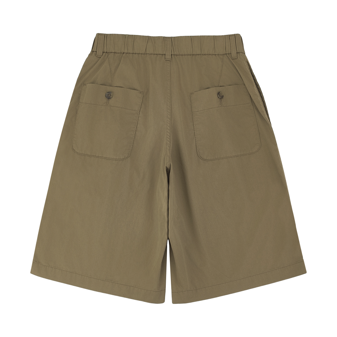 유니클로 U 턱 와이드 숏 팬츠 브라운(Uniqlo U Tuck Wide Short Pants Brown) - 2