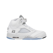 Jordan 5 Retro OG White and Metallic Silver