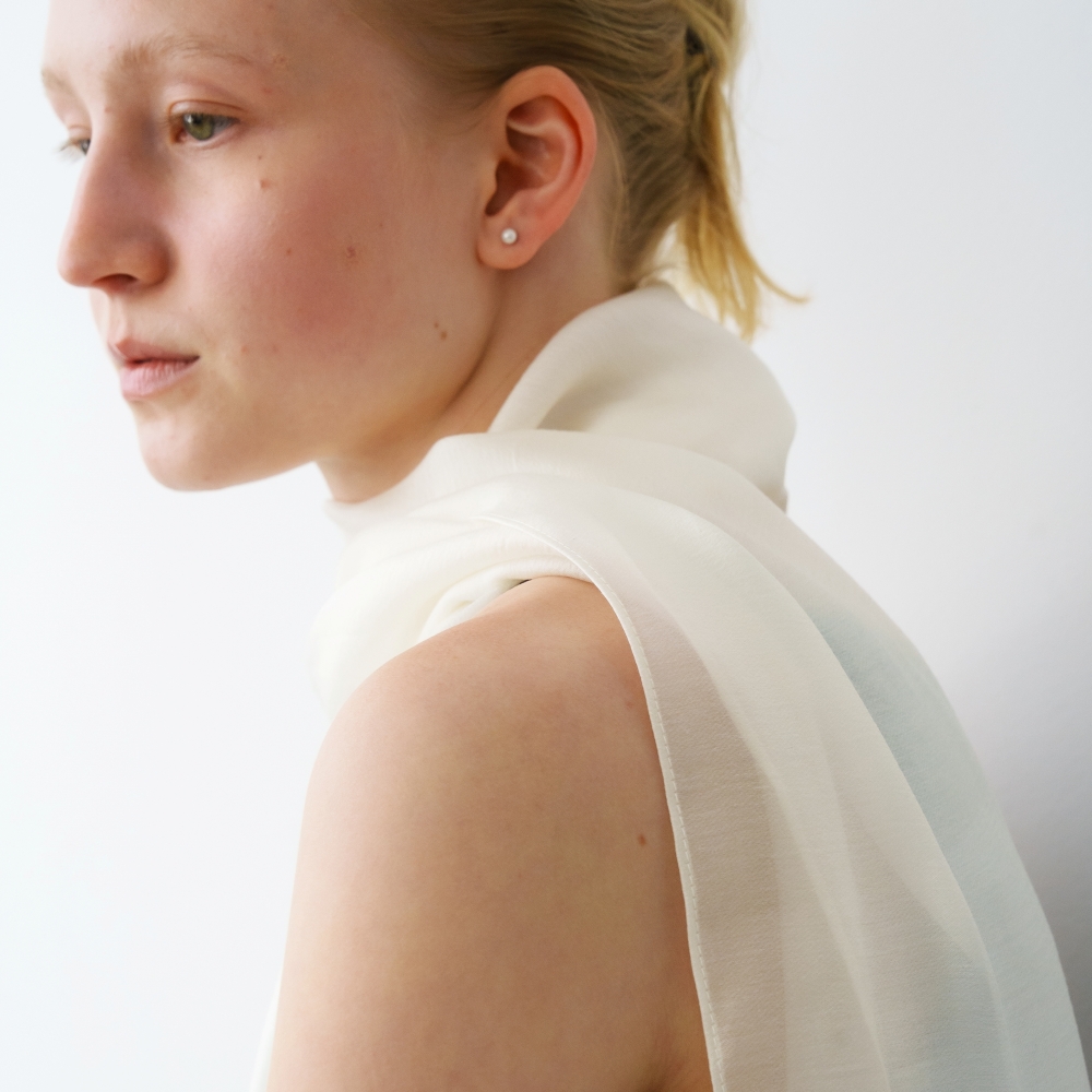 러브미몬스터 퓨어 포그 빅 스카프 아이보리(lovememonster Pure Fog Big Scarf IVORY) - 4