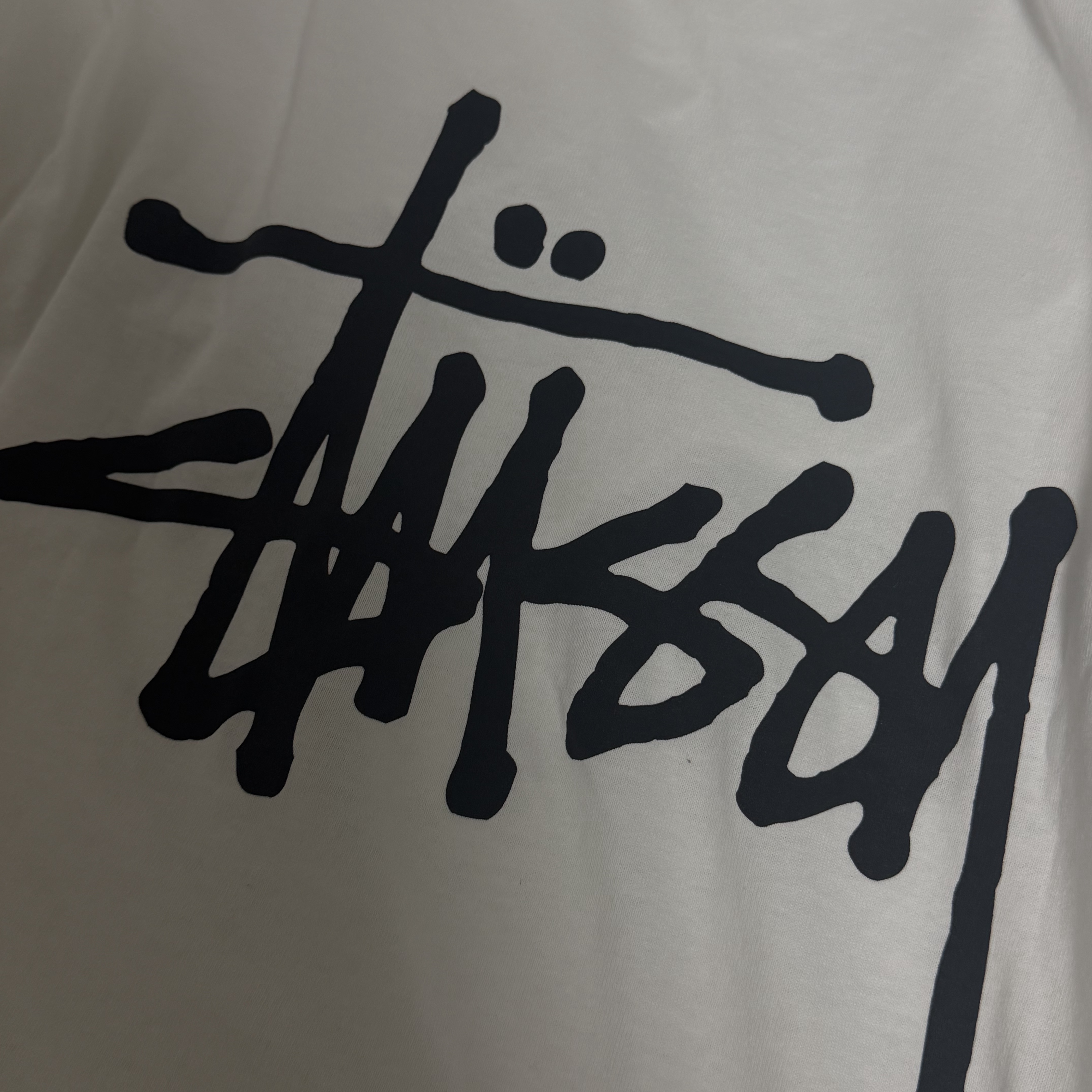 Stussy Basic Stussy T-Shirt White 2024, 2025 착용 스타일 - 1