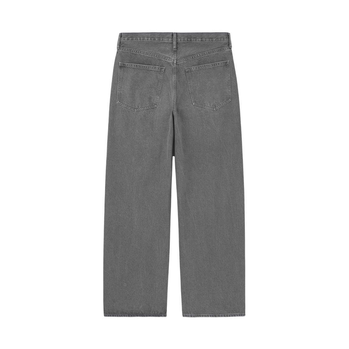 GU 배기 진 +EC 롱거 렝스 그레이(GU Baggy Jeans +EC Longer Length Gray) - 2