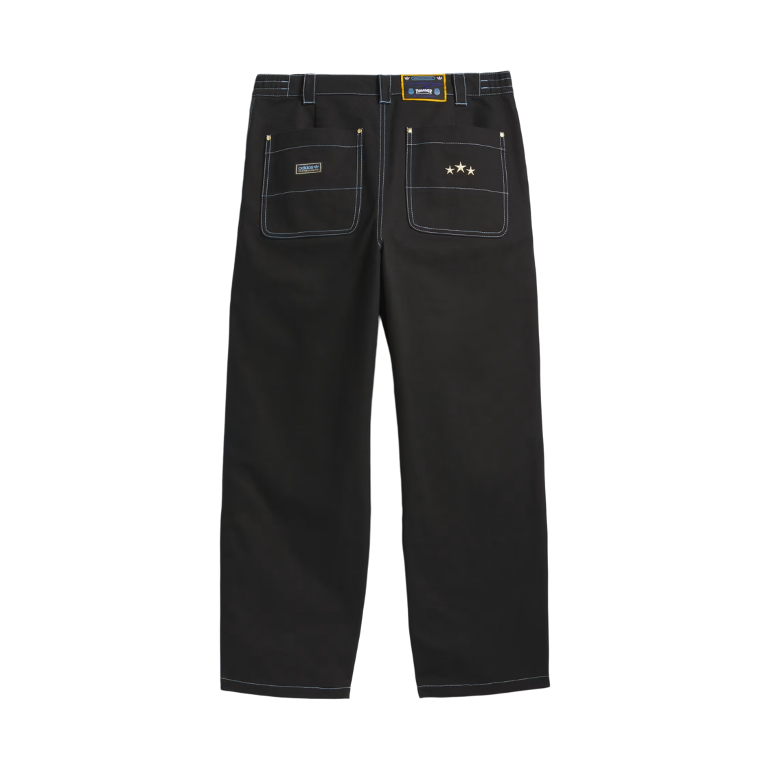 아디다스 x 트레셔 x 아르헨티나 치노 팬츠 블랙 - KR 사이즈(Adidas x Thrasher x Argentina Chino Pants Black - KR Sizing) - 2
