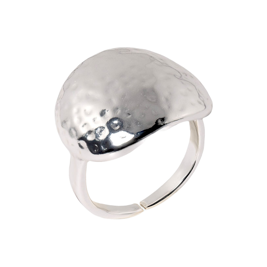 러브미몬스터 볼드 범프 반지 실버(lovememonster Bold Bump Ring SILVER) - 1