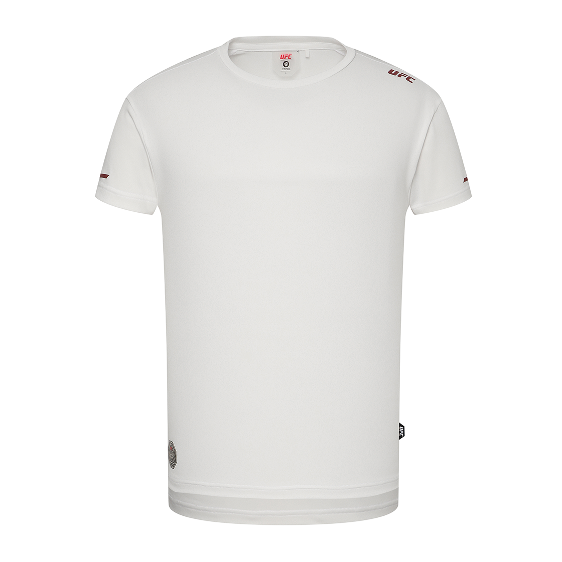 유에프씨 스포츠 퍼포먼스 레귤러핏 반팔 티셔츠 화이트(UFC SPORT Performance Regular Fit Ss White) - 1