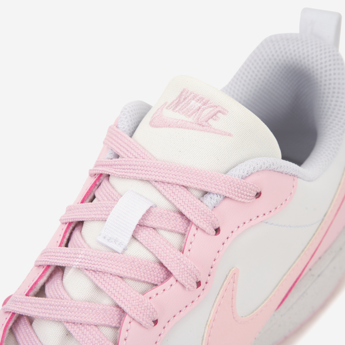(GS) 나이키 코트 버로우 로우 리크래프트 화이트 핑크 폼((GS) Nike Court Borough Low Recraft White Pink Foam) - 7