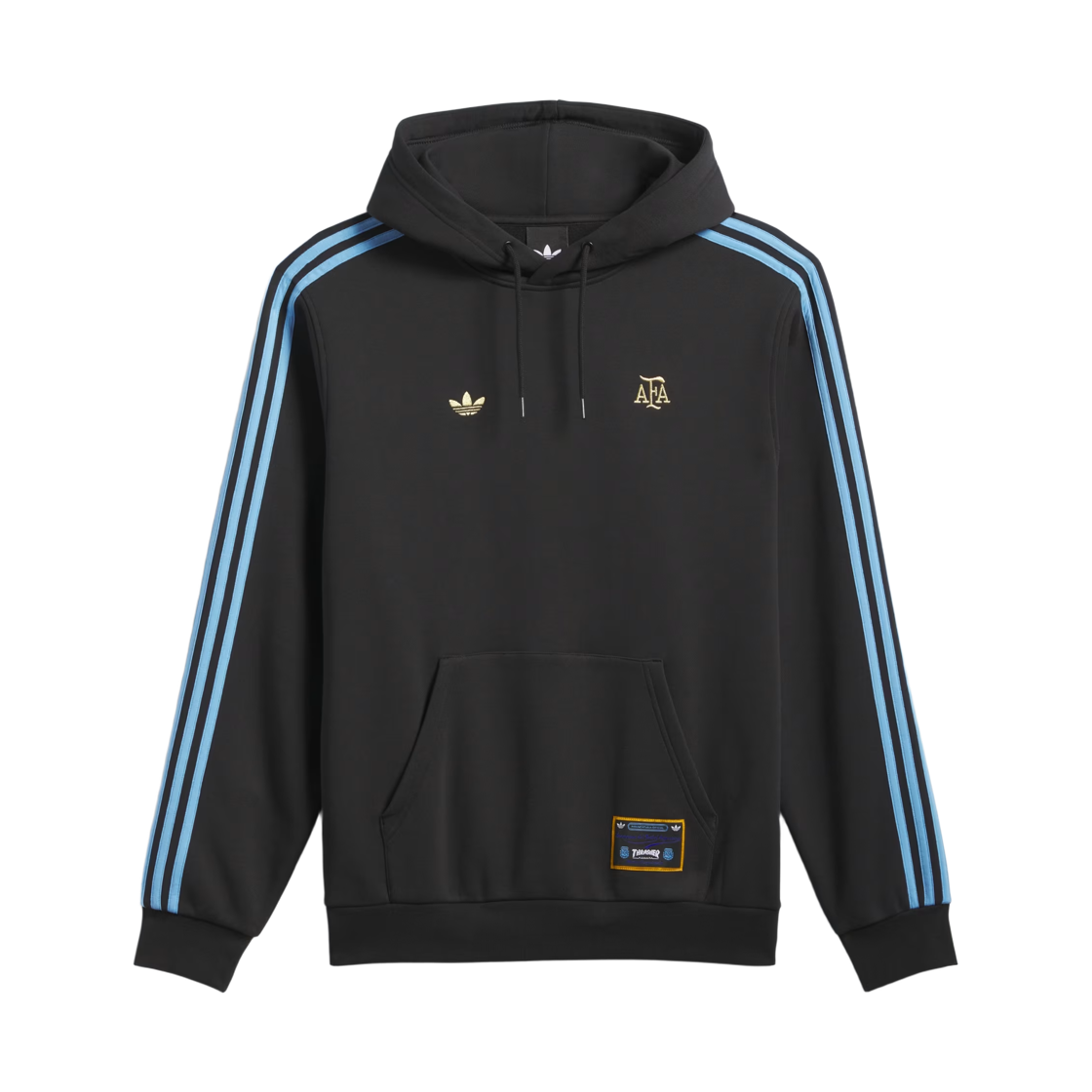 KX4547 Adidas x Thrasher x Argentina Hoodie Black - KR Sizing