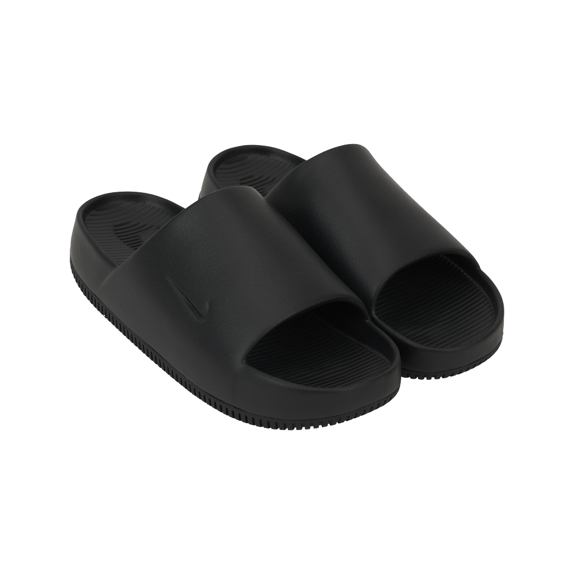 (W) 나이키 캄 슬라이드 블랙((W) Nike Calm Slide Black) - 4