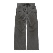 Polyteru Para Pants (Baker Pants) Faded Striped Dirty Gray