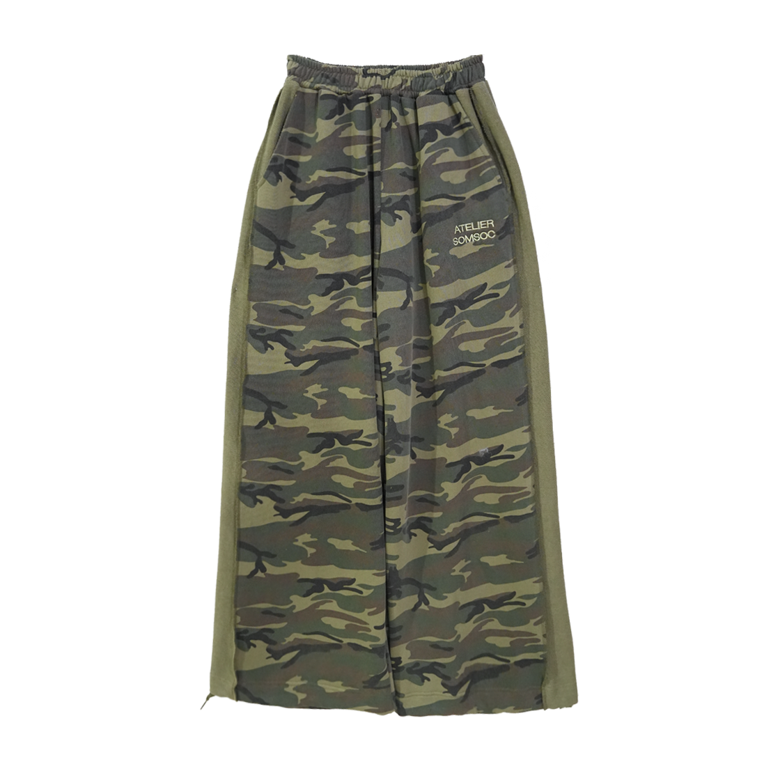 솜속 아렌 리버시블 카모 팬츠 카키(SOMSOC Aren Reversible Camo Pants Khaki)