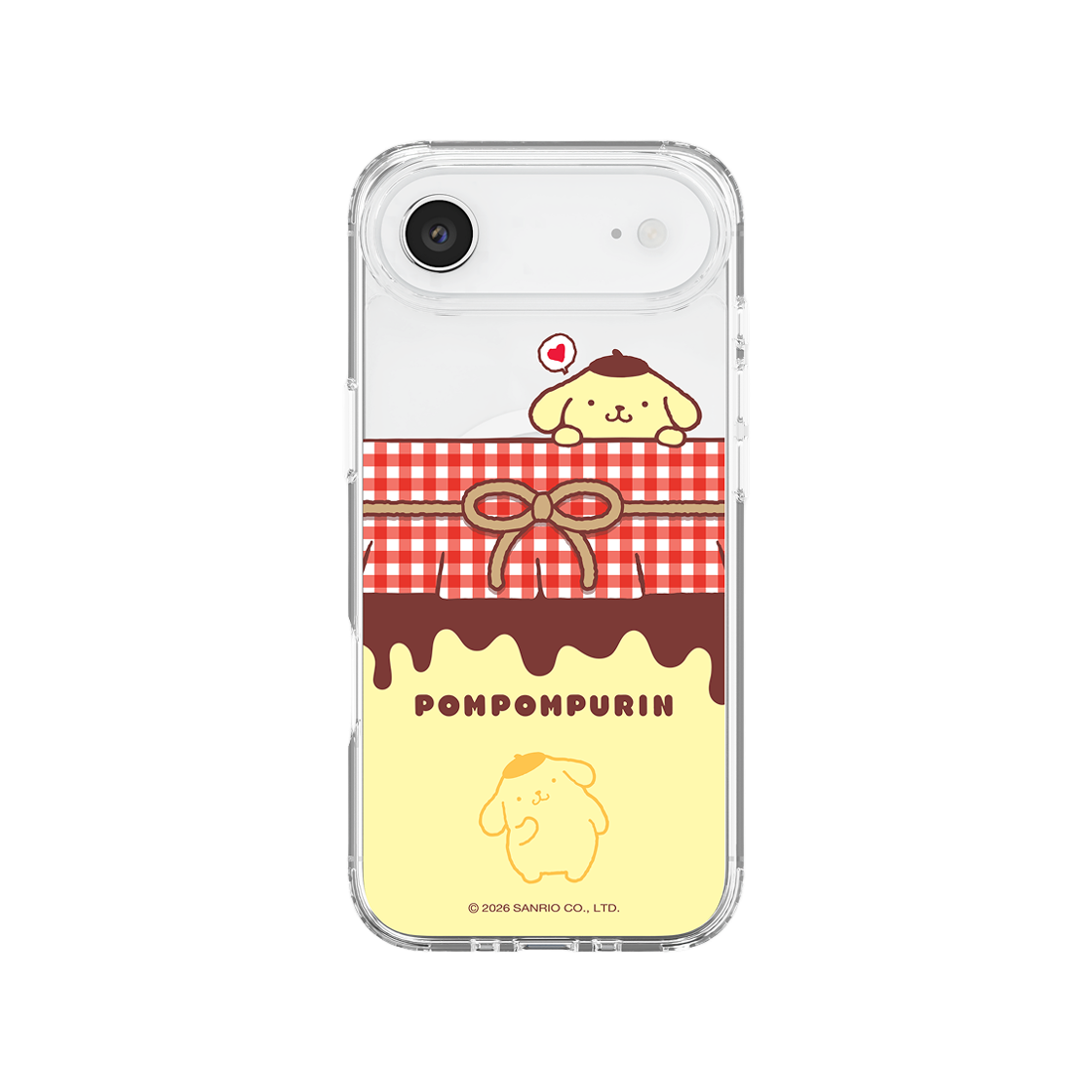 폼폼푸린 푸딩팩 클리어 마그넷 케이스 for iPhone17 Series(POMPOMPURIN Pudding pack Clear Magnet Case for iPhone17 Series) - 3