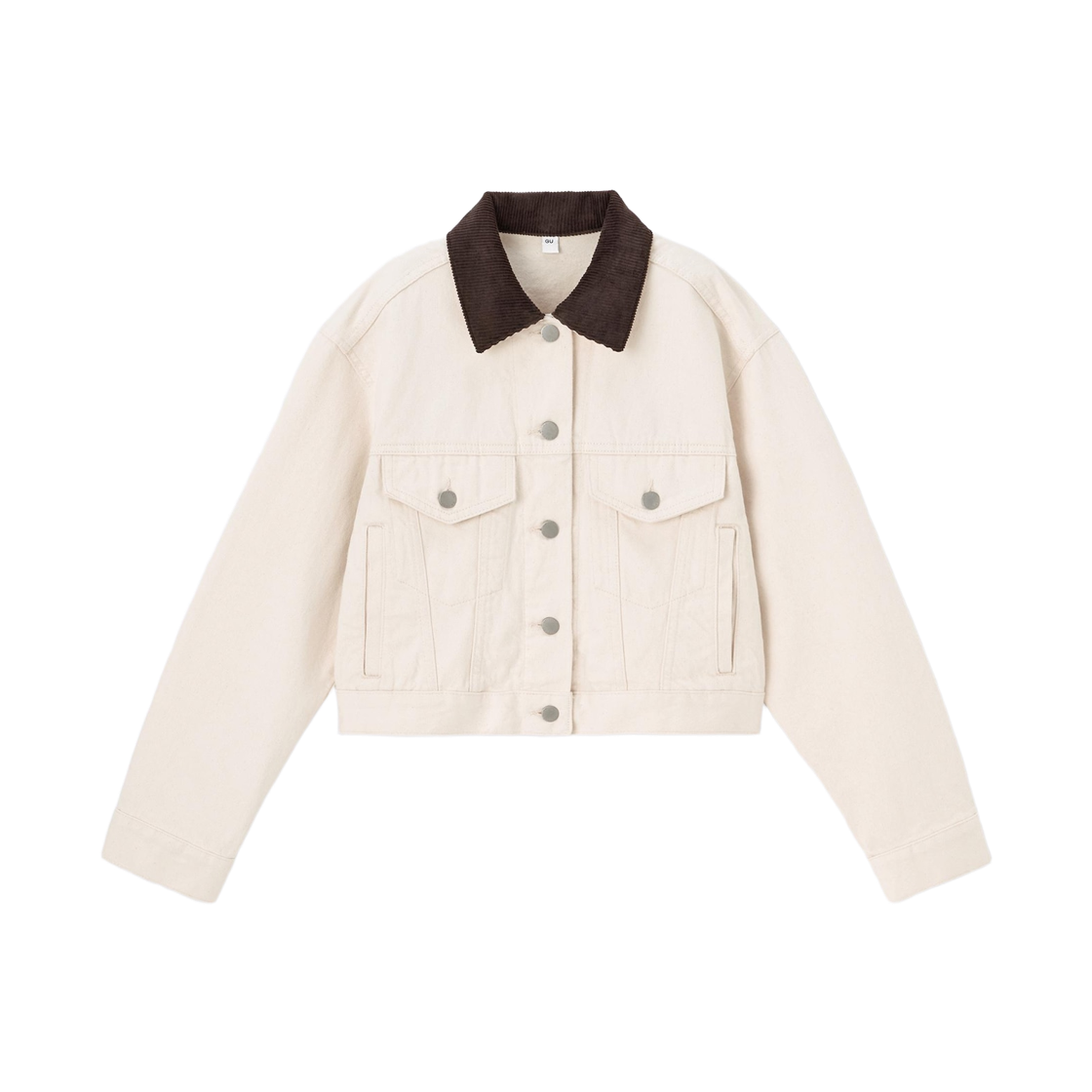 (W) GU 데님 자켓 +OS 내츄럴((W) GU Denim Jacket +OS Natural)