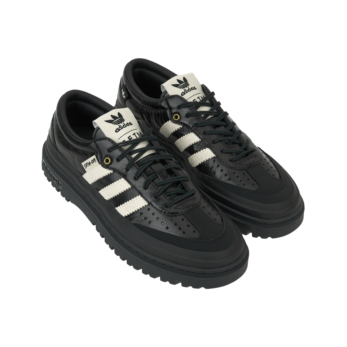 아디다스 x 송 포 더 뮤트 007 삼바 LX 프라이자잇 블랙(Adidas x Song for the Mute 007 Samba LX Freizeit Black) - 4