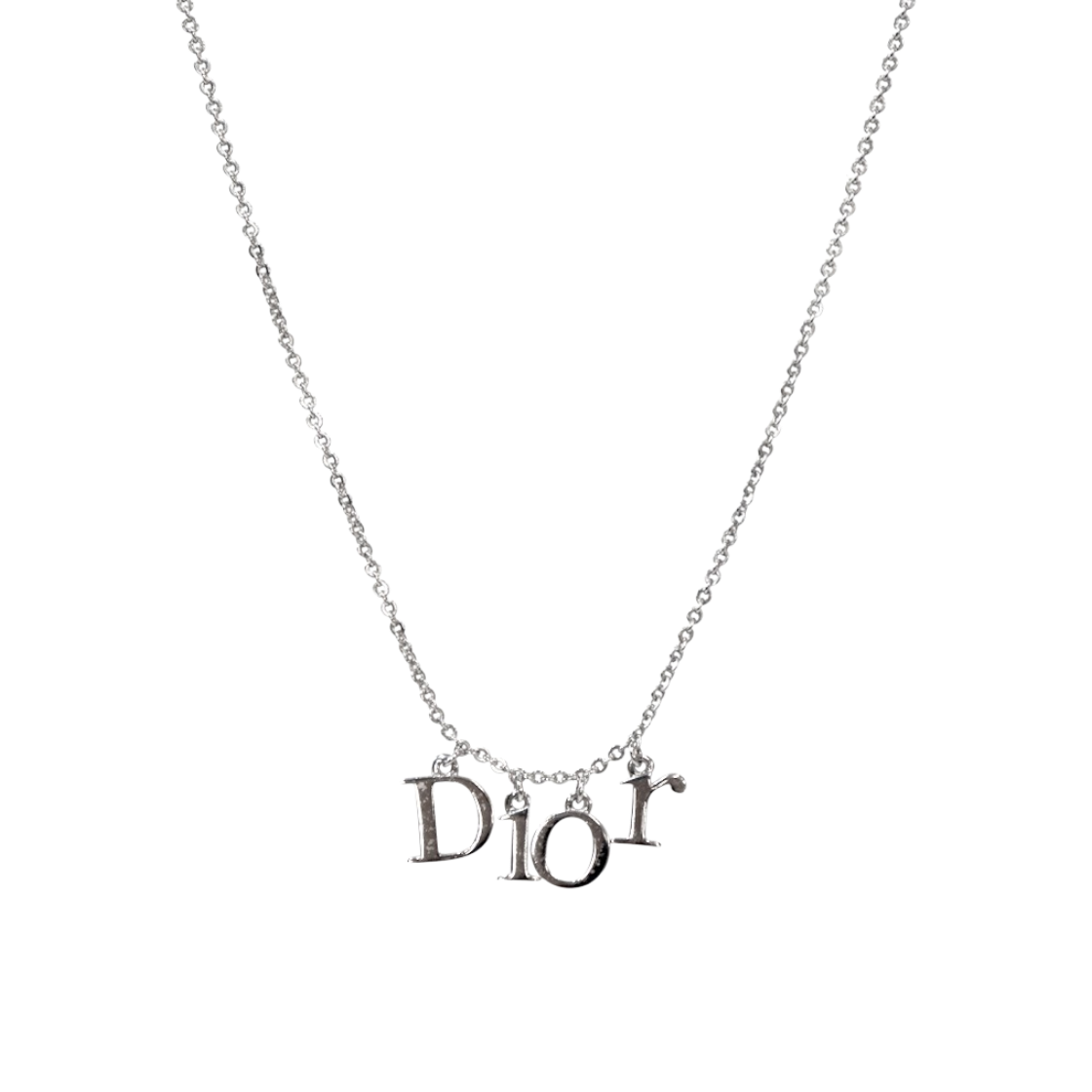 IT7IHRGCGOOM Dior Revolution Silver Necklace A-B58842