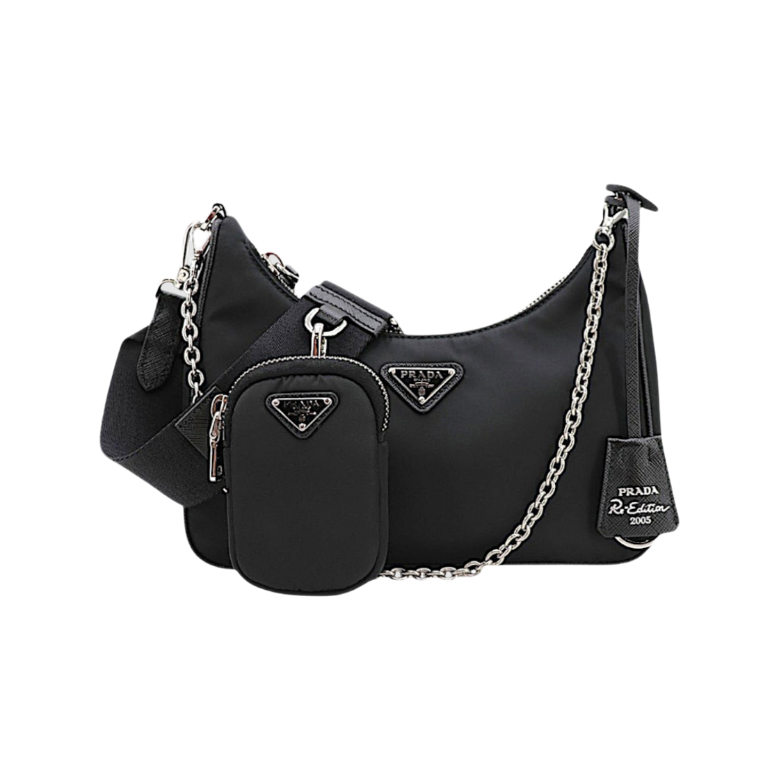 프라다 테수토 체인 숄더백 1BH204(Prada Tessuto Chain Shoulder Bag 1BH204)