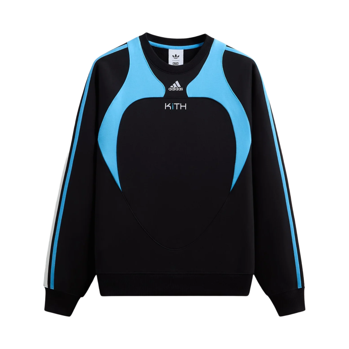 KR2734 Adidas x Kith x Messi Football Fleece Sweater Black - KR Sizing