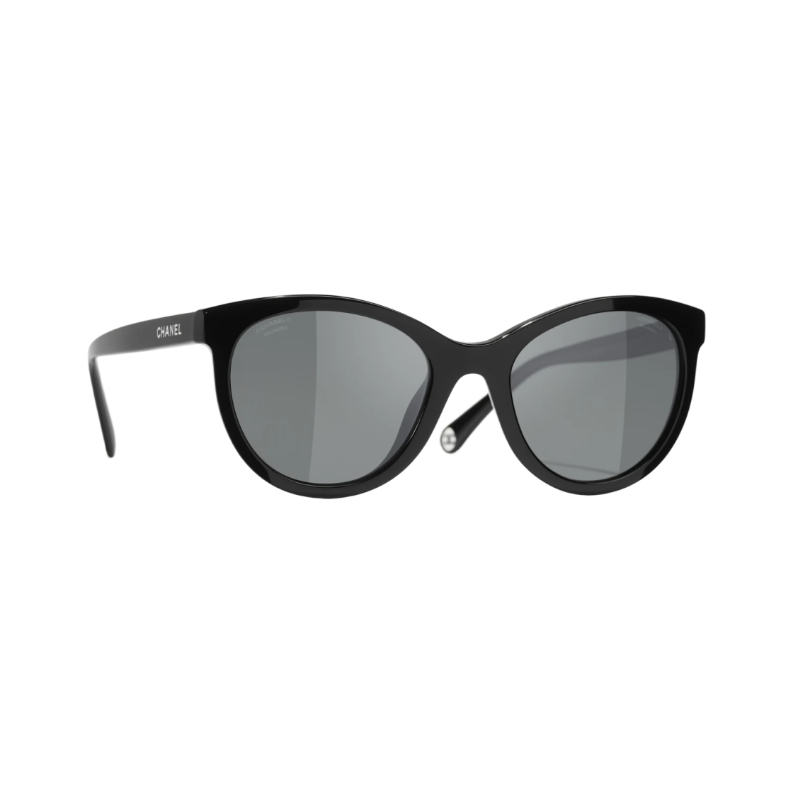 A71593-X02016-S5014 Chanel Pantos Sunglasses Acetate & Black