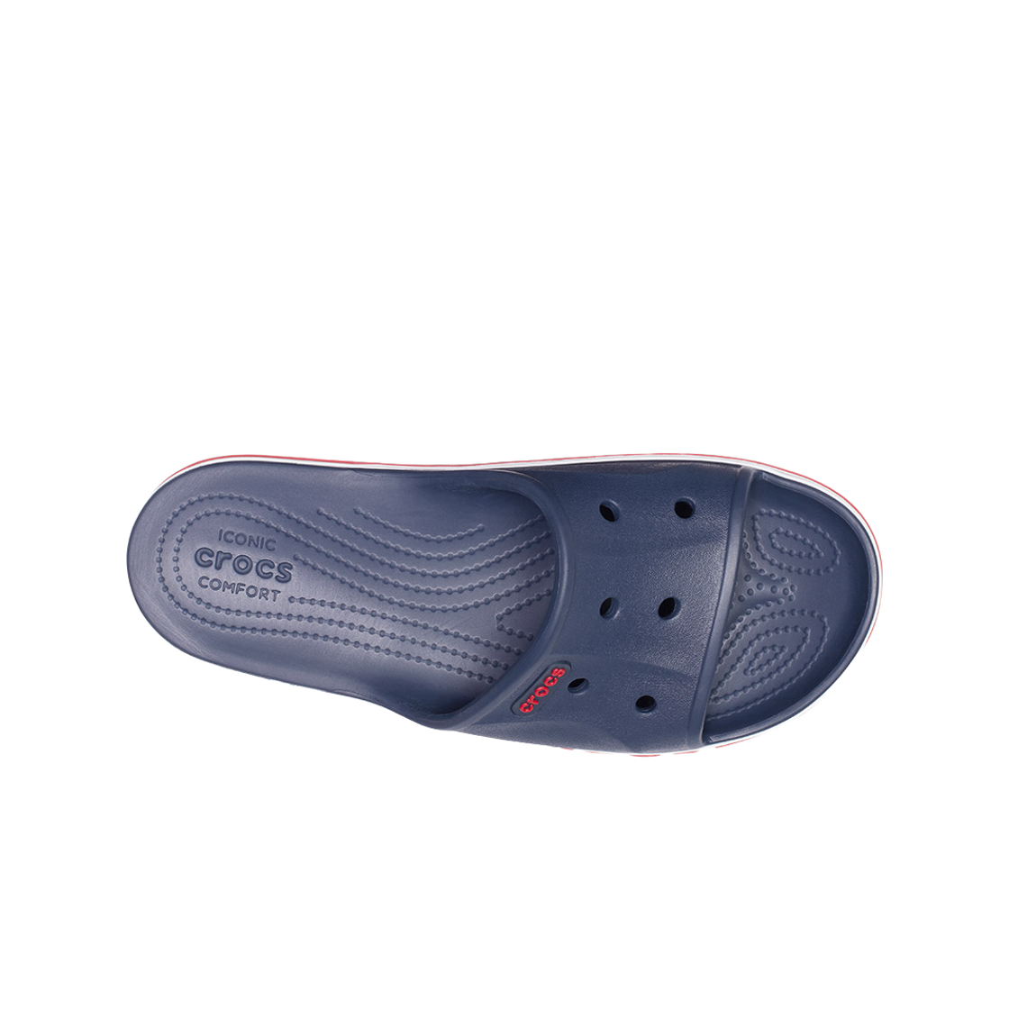 크록스 바야밴드 슬라이드 네이비 페퍼 26SUSL205392(Crocs BAYABAND SLIDE NVP 26SUSL205392) - 4