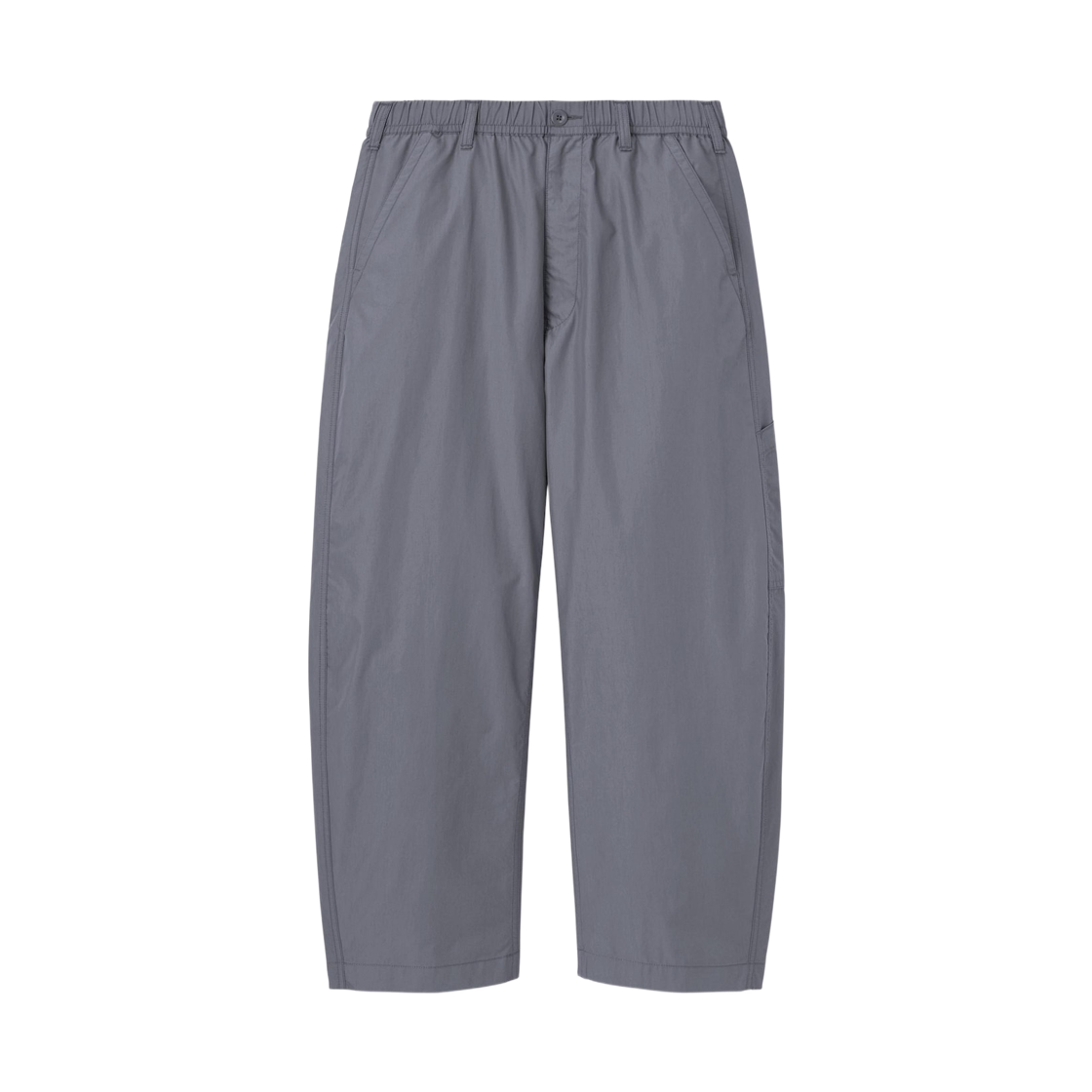 360308-06 GU Dry Barrel Leg Relaxed Pants Gray