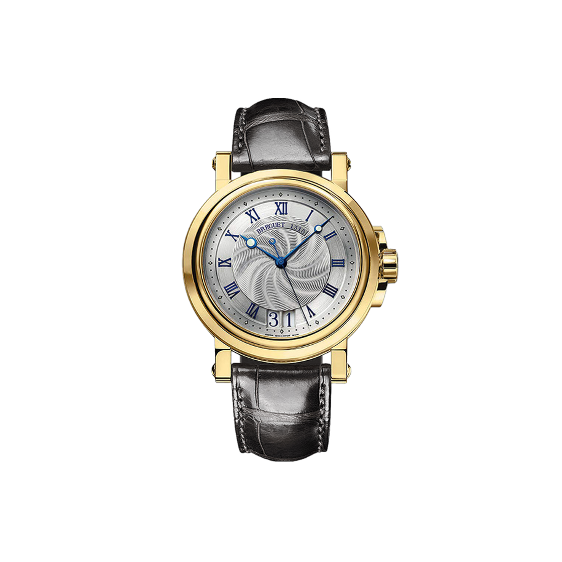 ITMRDIOPPHSA Breguet Marine Big Date 5817BA Silver Roman No. 7993