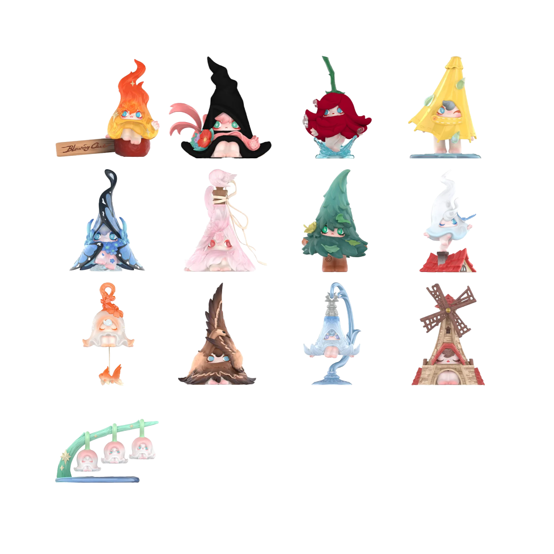 팝마트 1001 MOONS 바람의 뜻 시리즈 미개봉 랜덤박스 (12개입)(Pop Mart 1001Moons Wind's Intention Series Figures Sealed Case (12 Blind Boxes)) - 2