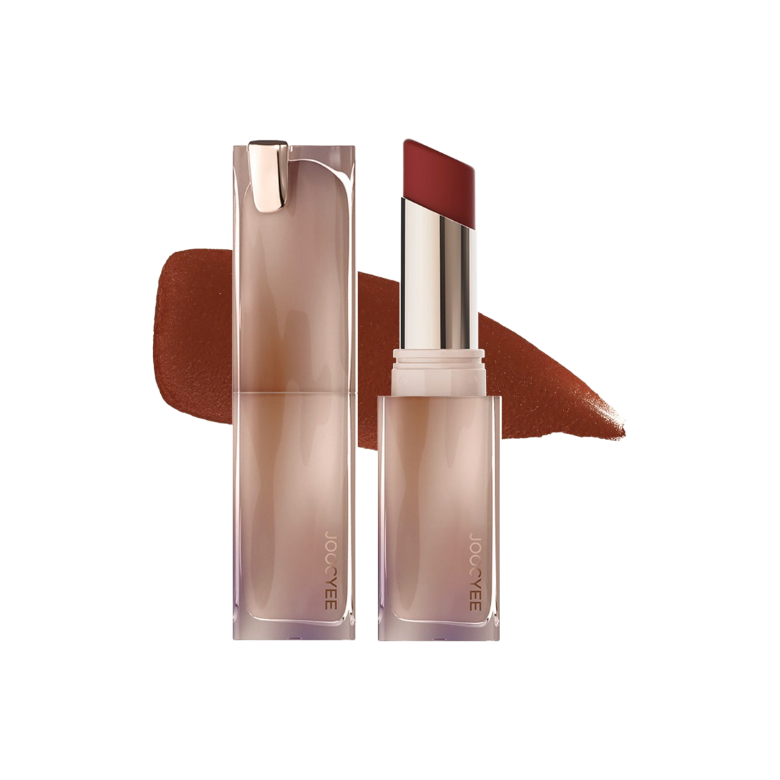 주씨 매트 머디 루즈 122 프리 티 브라운(Joocyee Matte Muddy Rouge 122 Free Tea Brown)