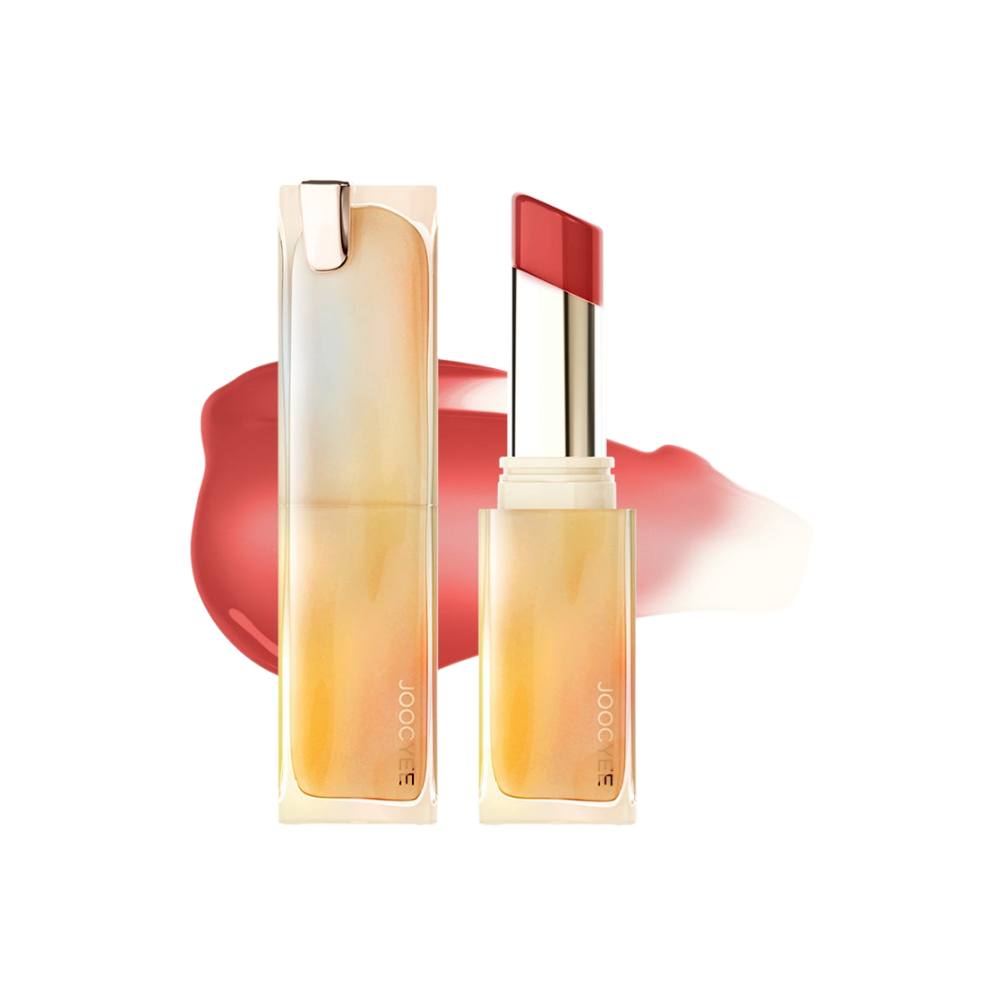 주씨 모이스처라이즈드 롱 래스팅 글레이즈드 루즈 521 스트로베리(Joocyee Moisturized Long-Lasting Glazed Rouge 521 Strawberry)