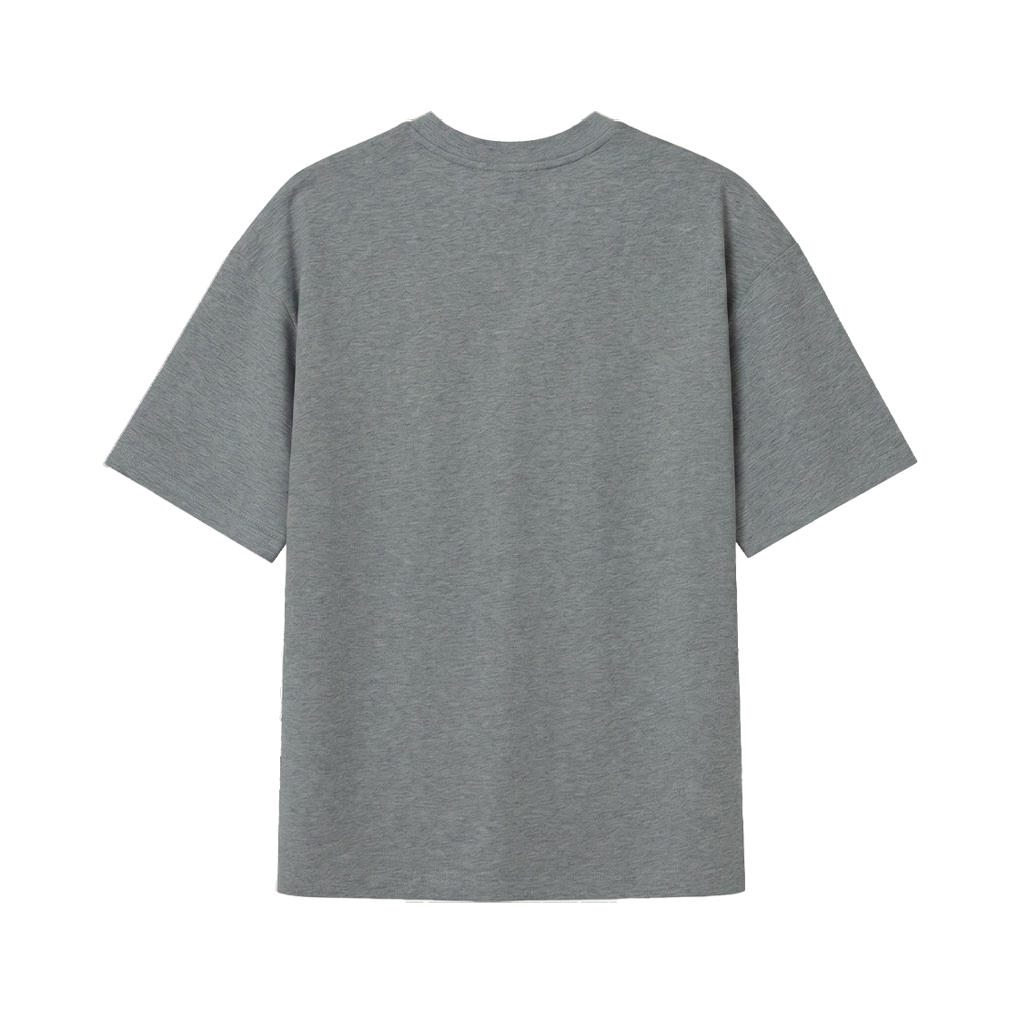 누아트스튜디오 솔리드 반팔 티셔츠 다크그레이(NUART STUDIO Solid Short Sleeve Dark Gray) - 2