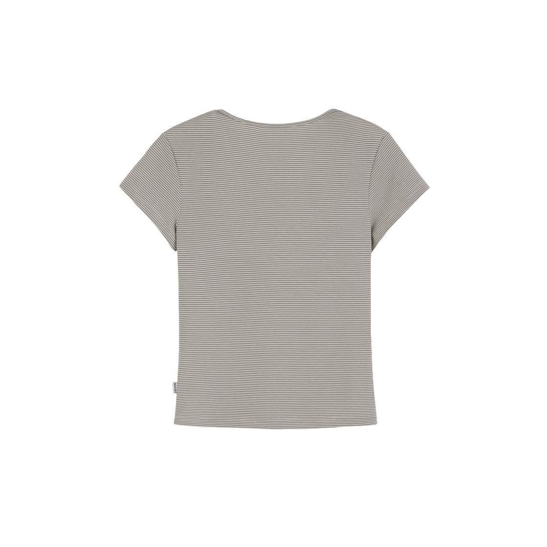 라츠유 트위스티 하프 슬리브 티 베이지(LOTS YOU Twisty Half Sleeve Tee Beige) - 2