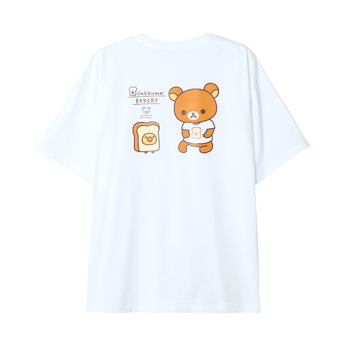 스파오 x 리락쿠마 숏슬리브 티셔츠 화이트(Spao x Rilakkuma Short Sleeve T-Shirt White) - 2