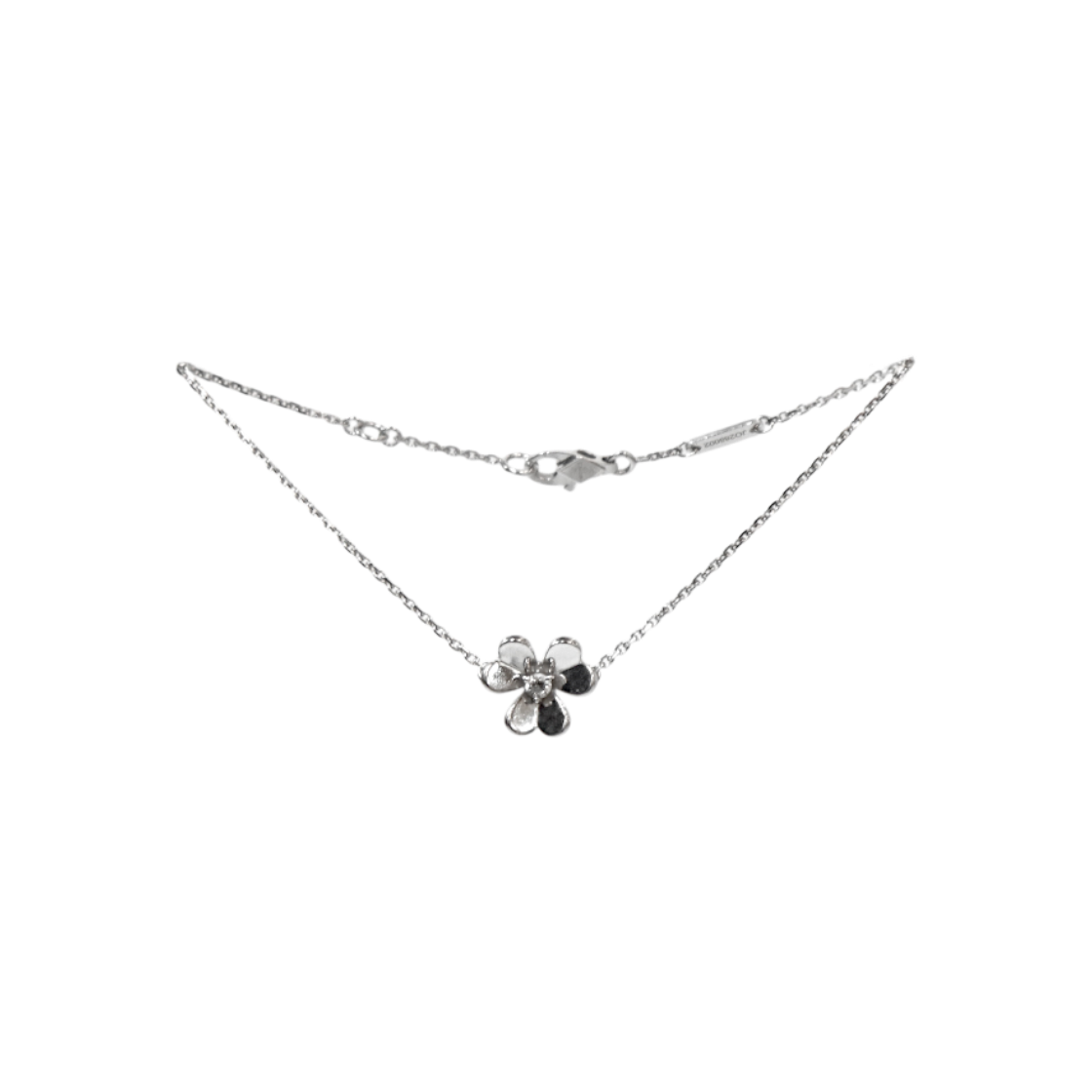 ITUA3GIVSVT2 Van Cleef & Arpels 18K White Gold Frivole Diamond Bracelet C-B59387
