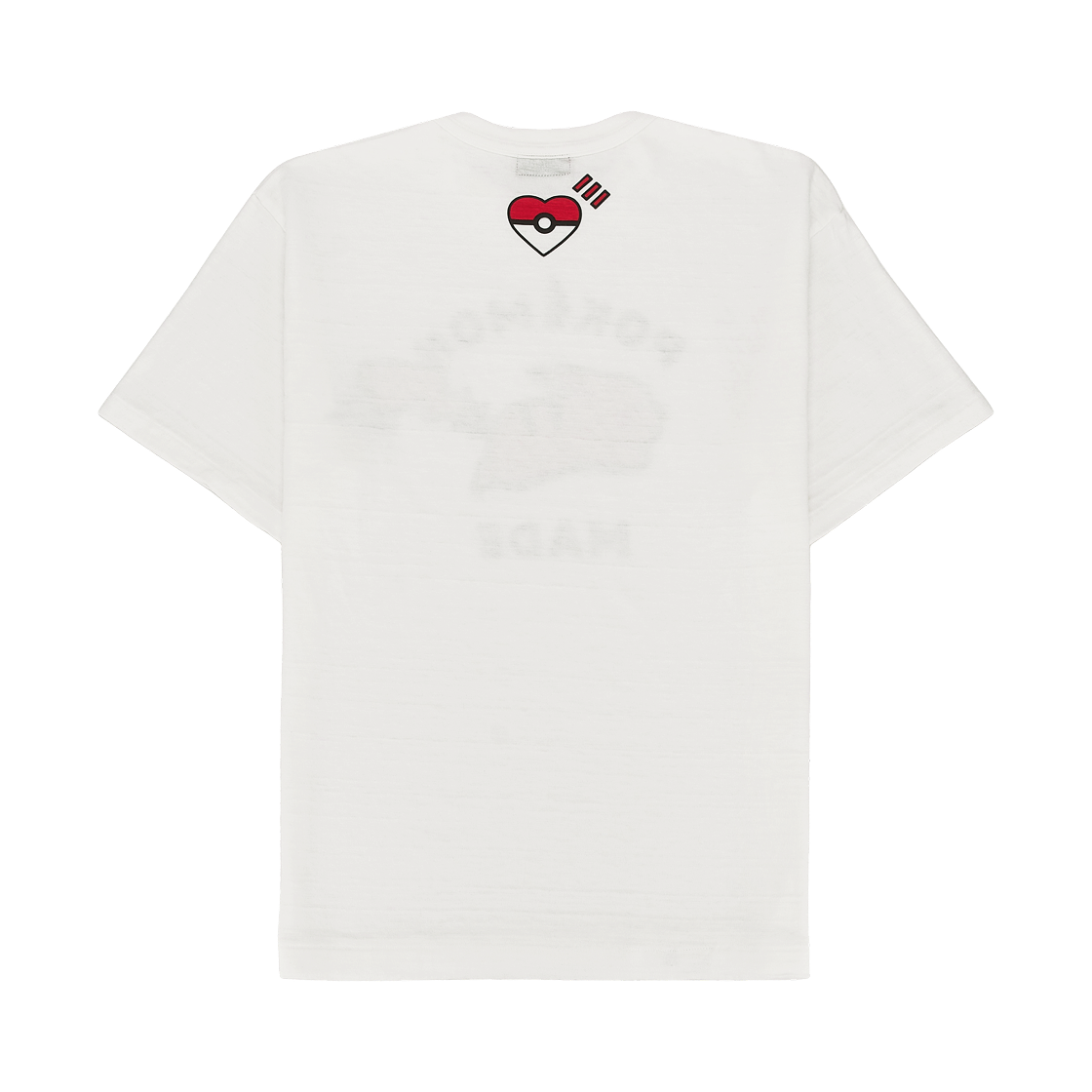 휴먼 메이드 x 포켓몬 메이드 그래픽 티셔츠 #1 화이트(Human Made x Pokemon Made Graphic T-Shirt #1 White) - 2