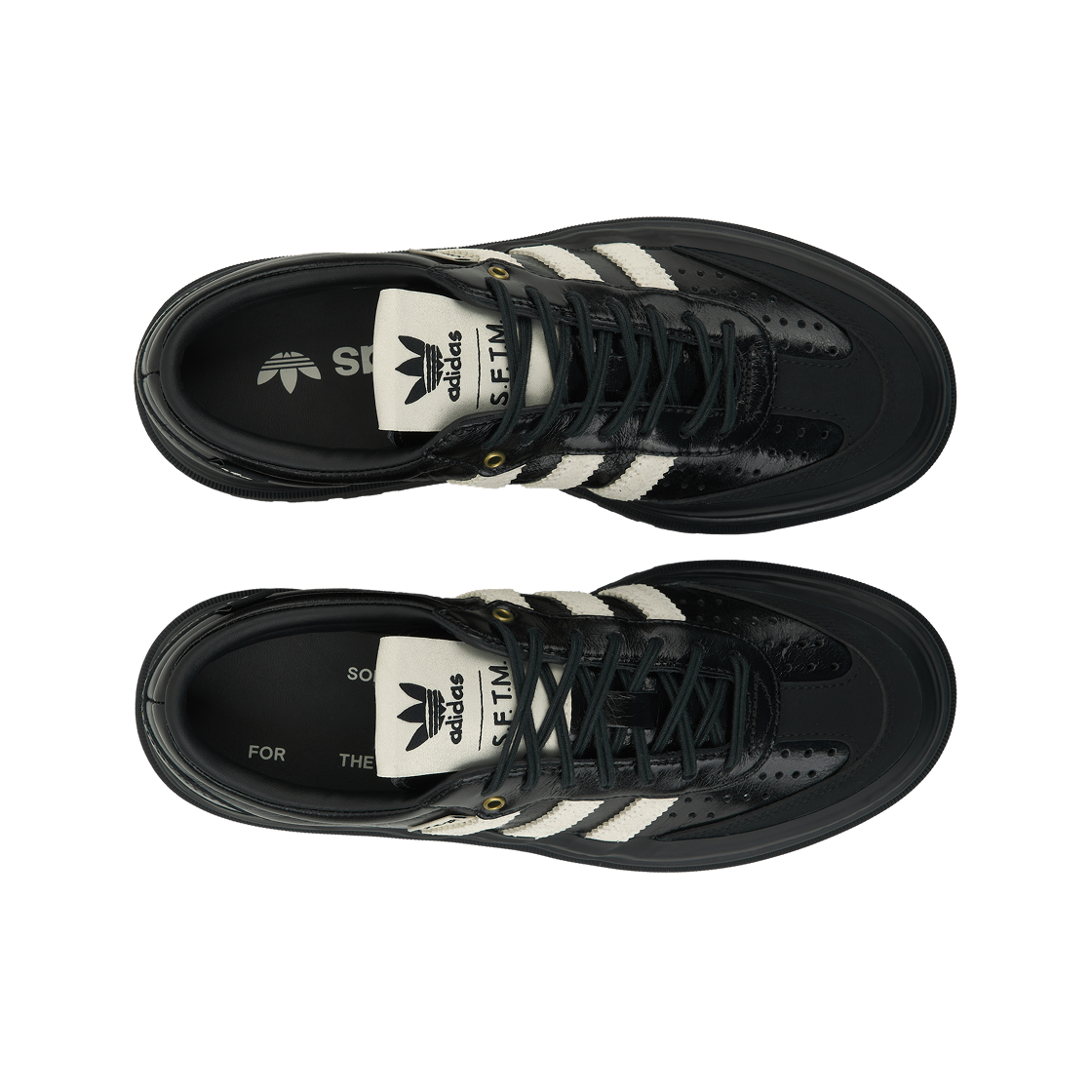 아디다스 x 송 포 더 뮤트 007 삼바 LX 프라이자잇 블랙(Adidas x Song for the Mute 007 Samba LX Freizeit Black) - 5