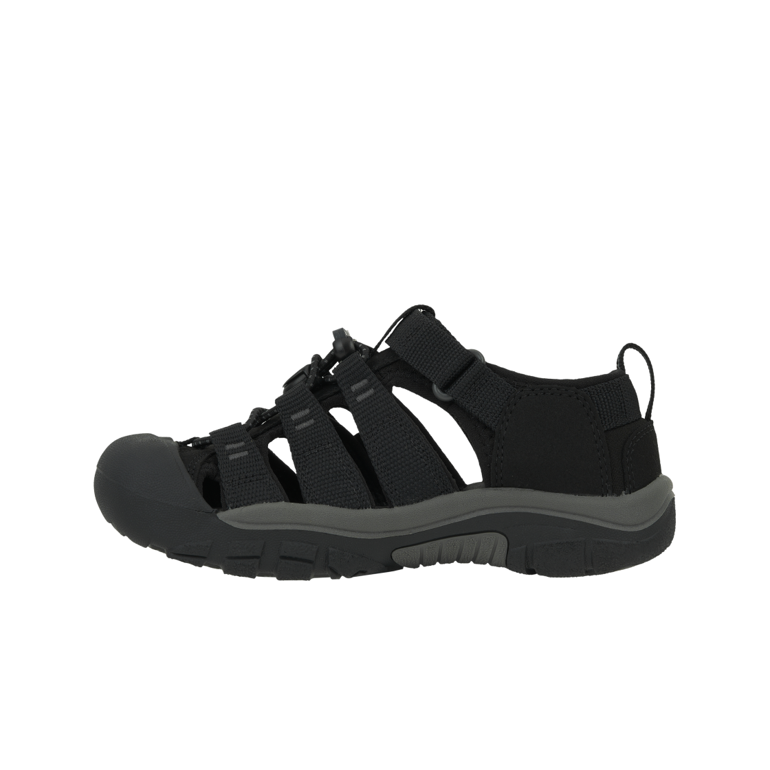 (키즈) 킨 뉴포트 H2 블랙 옐로우((Kids) Keen Newport H2 Black Yellow) - 3