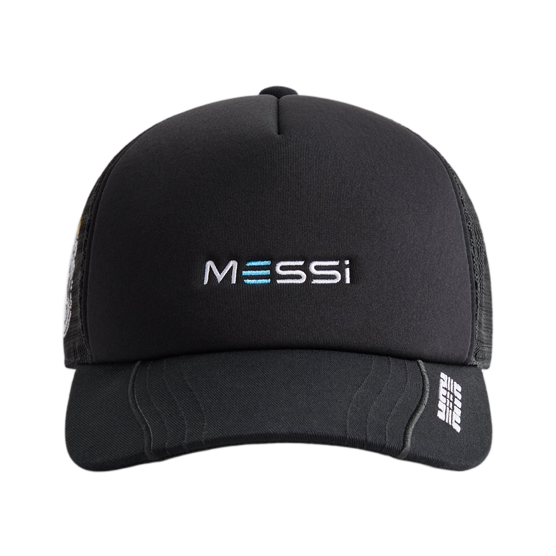 KR5219 Adidas x Kith x Messi Football Trucker Hat Black