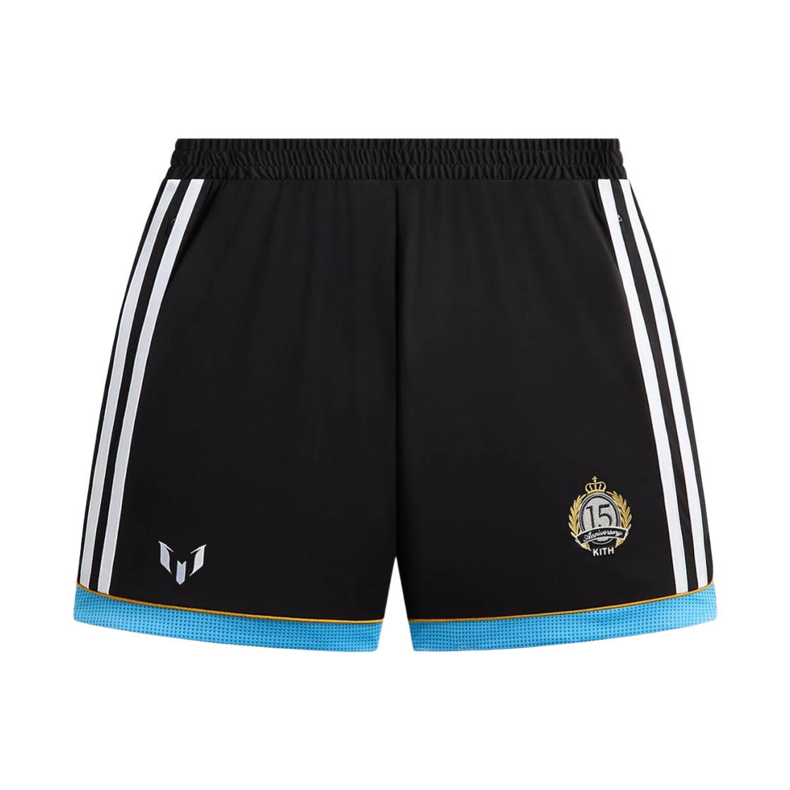 아디다스 x 키스 x 메시 풋볼 쇼츠 블랙 - KR 사이즈(Adidas x Kith x Messi Football Short Black - KR Sizing) - 1